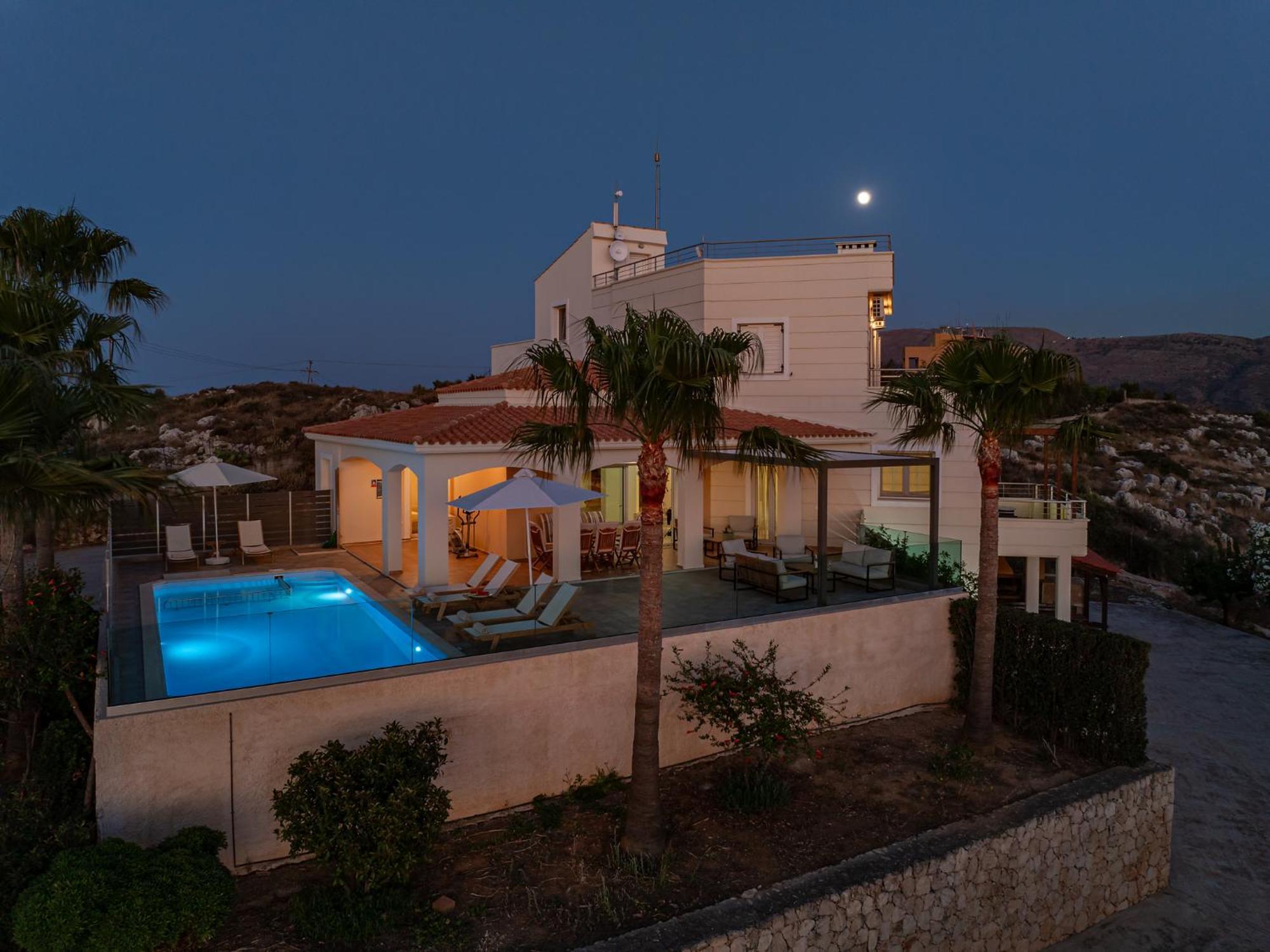Karmilos Hill Villa Chania  Exterior foto