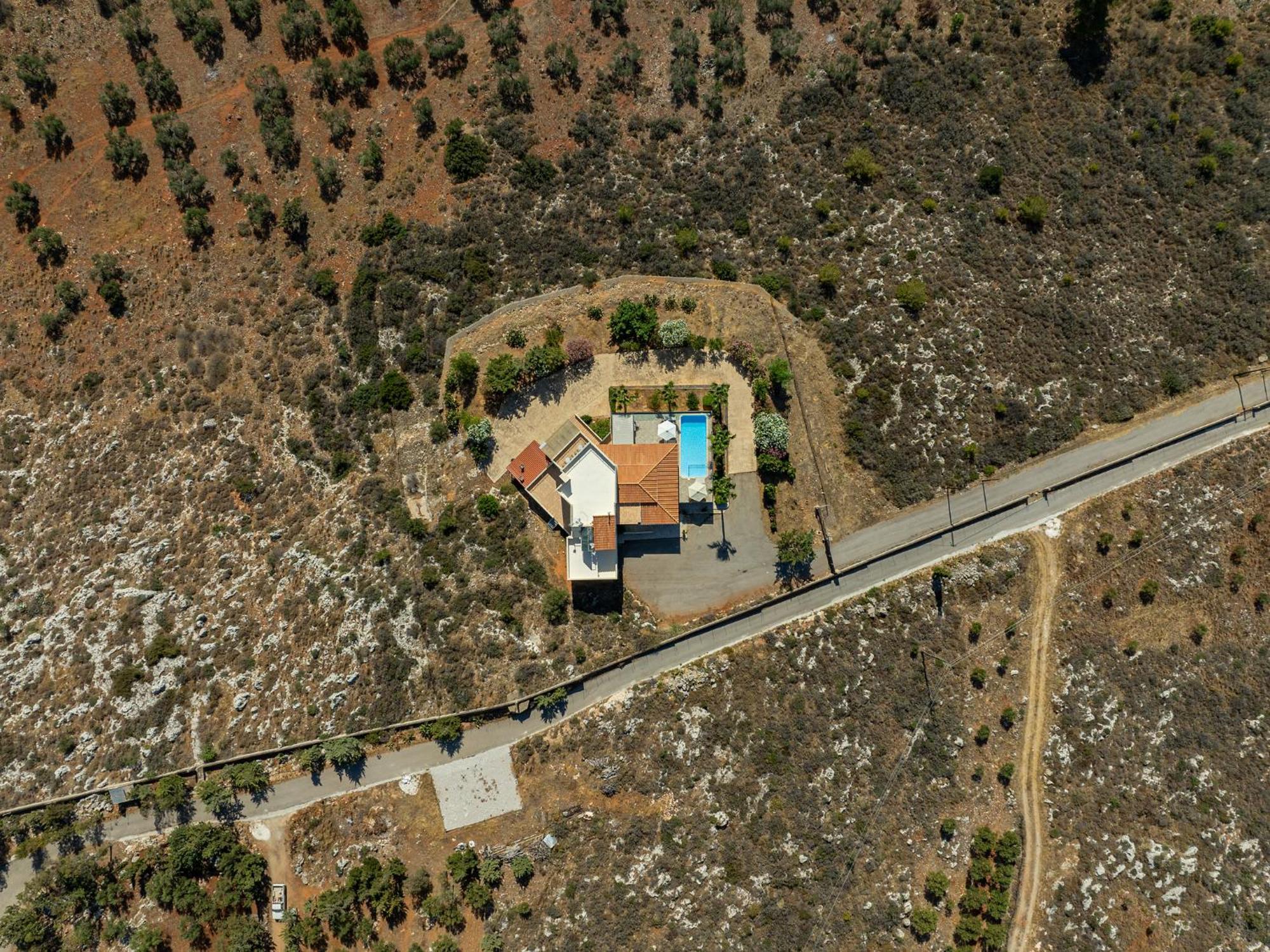 Karmilos Hill Villa Chania  Exterior foto